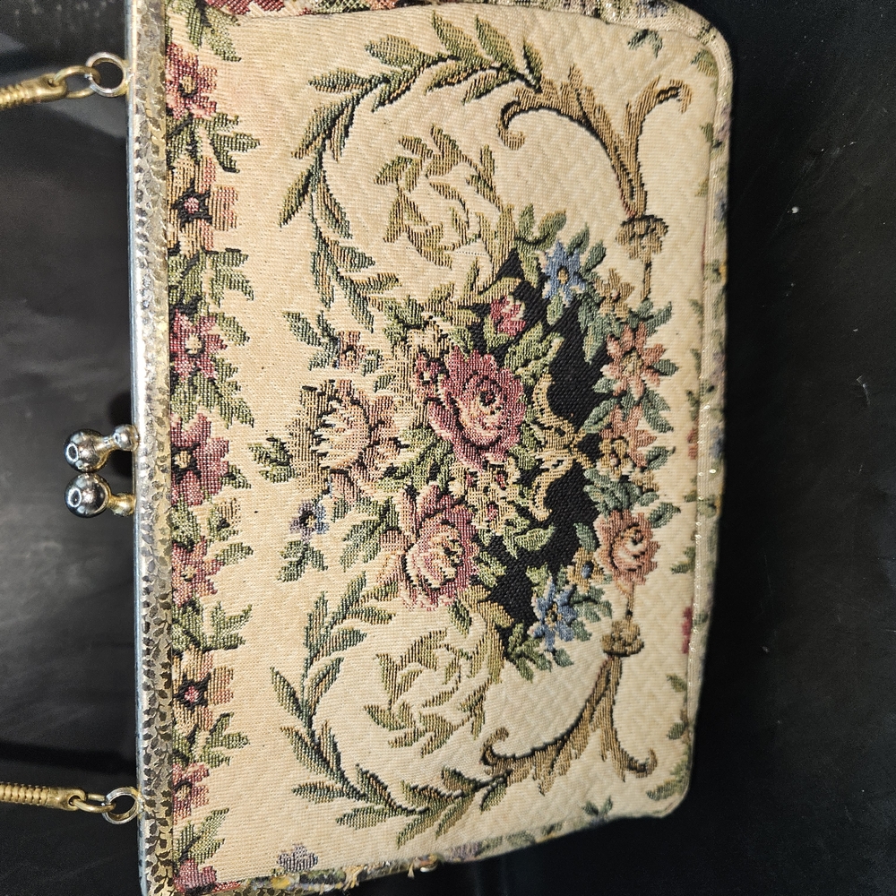 Floral Tapestry Handbag - Picture 1 of 6